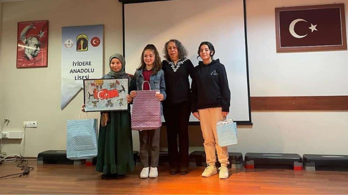 19 Mayıs Gençlik ve Spor Bayramı Şiir Yarışmasında Ödül Aldık
